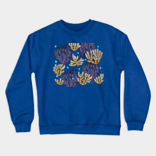 sea corals and diamonds Crewneck Sweatshirt